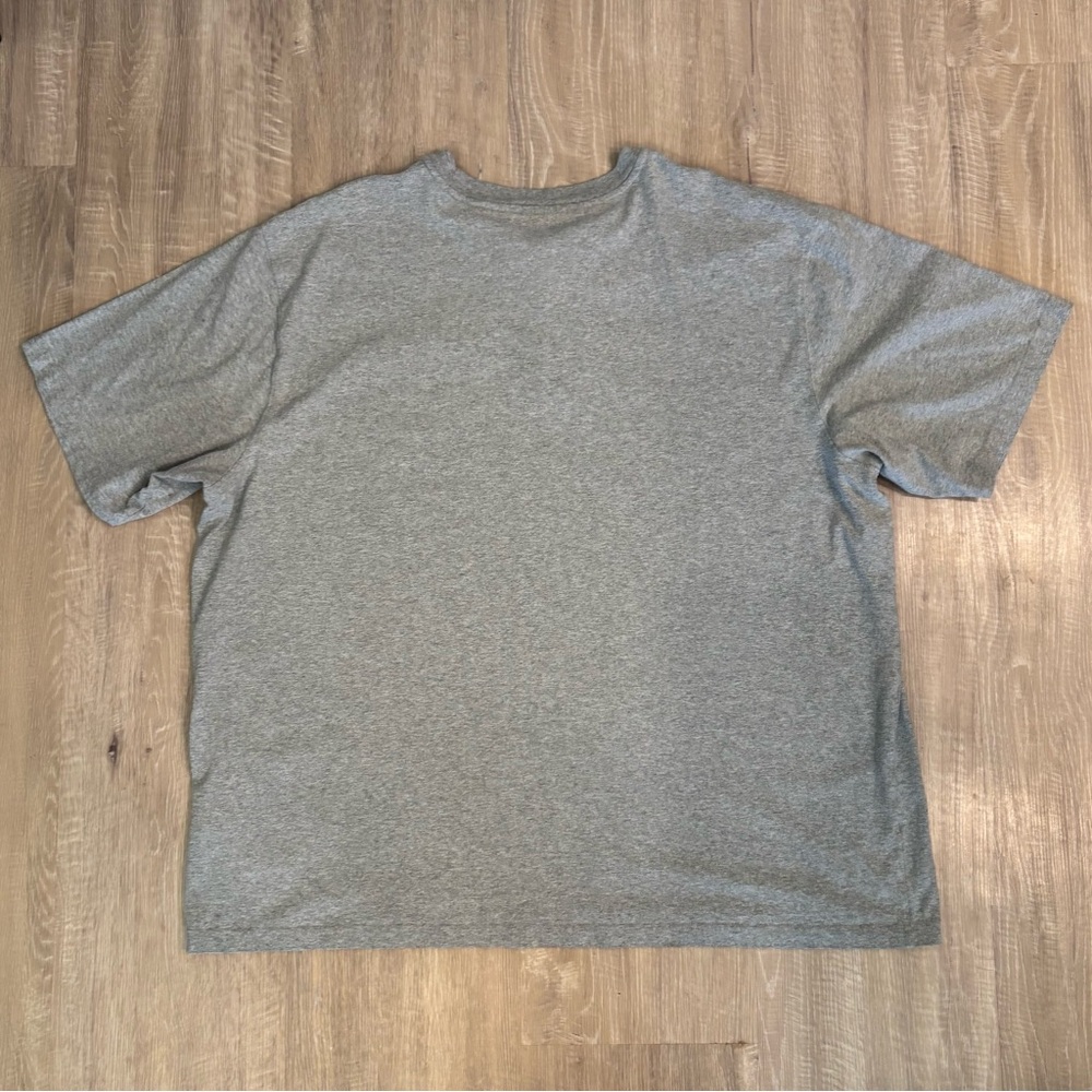 Carhartt Loose Fit Heavyweight Short Sleeve Pocket Henley Men's 4XL Heather Gray - Picture 5 of 8